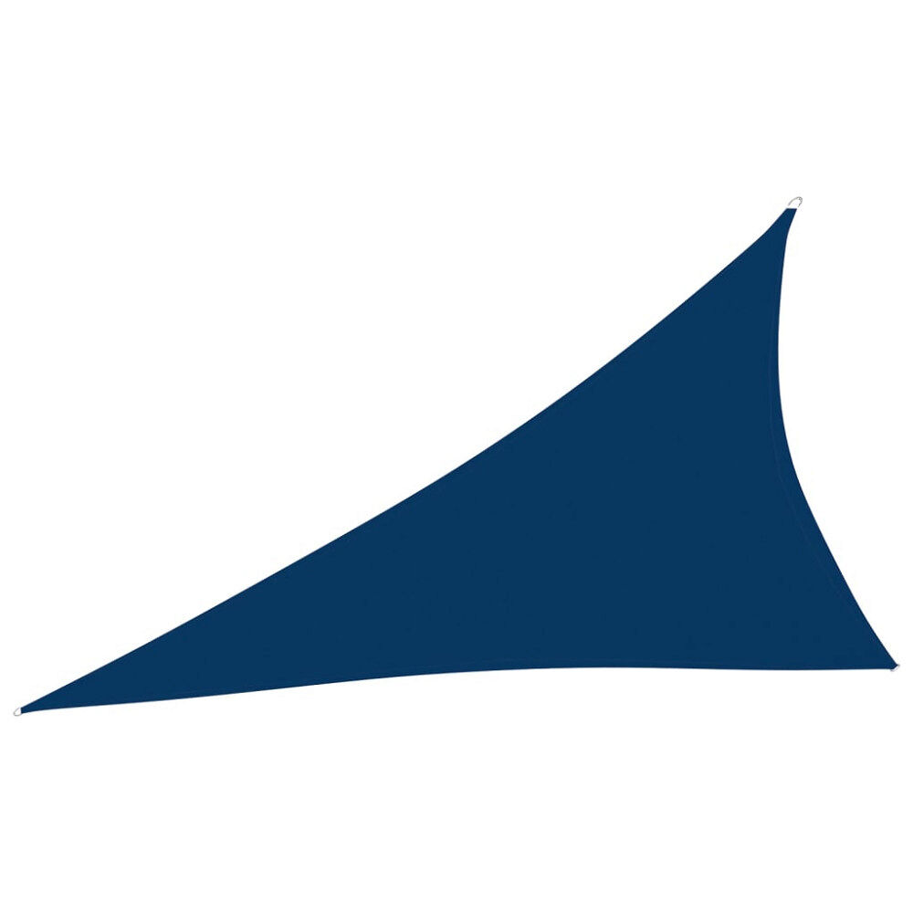 vidaXL Solsegel oxfordtyg trekantigt 4x5x6,4 m blå