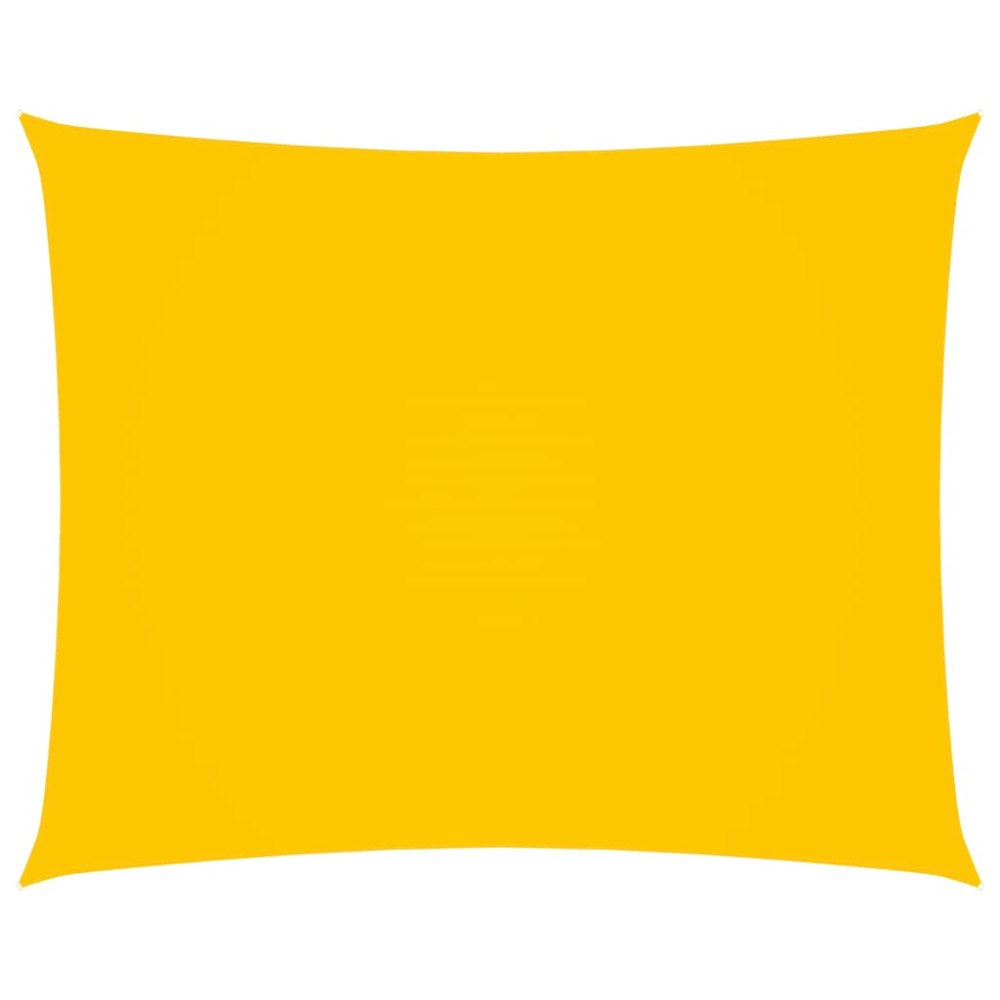 vidaXL Solsegel oxfordtyg rektangulärt 2,5x4 m gul