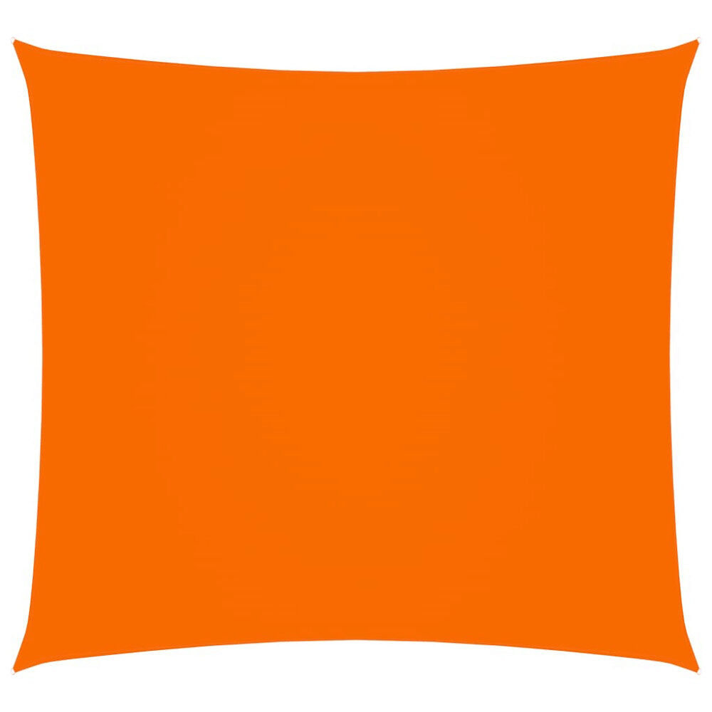 vidaXL Solsegel oxfordtyg fyrkantigt 6x6 m orange