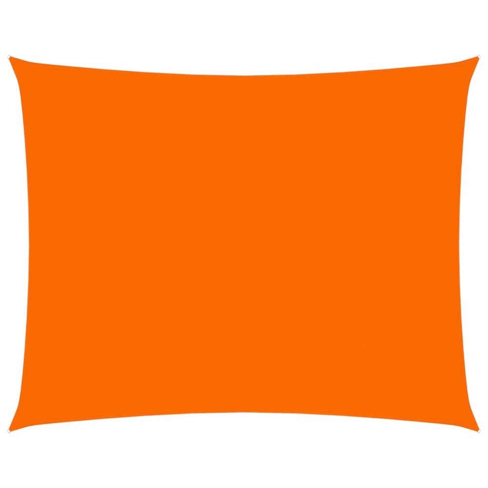 vidaXL Solsegel oxfordtyg rektangulärt 4x5 m orange