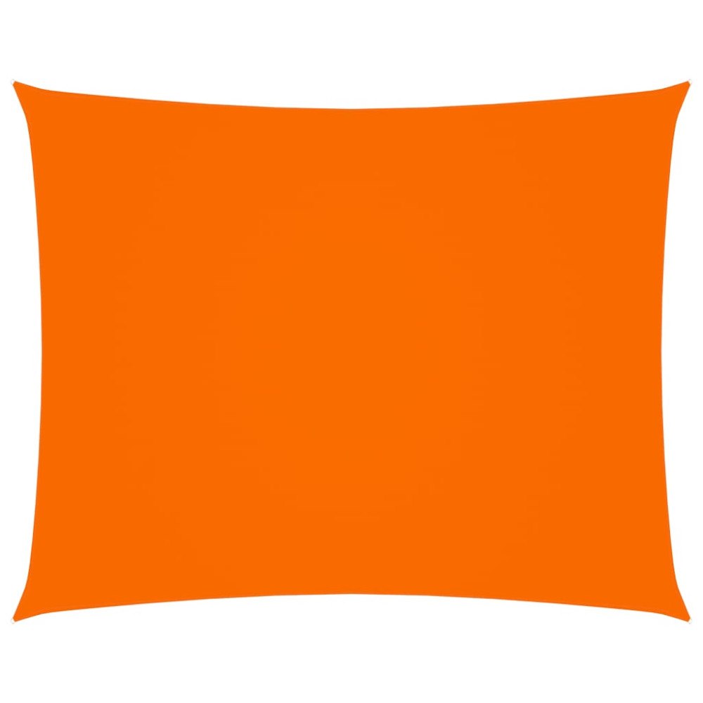 vidaXL Solsegel oxfordtyg rektangulärt 6x7 m orange