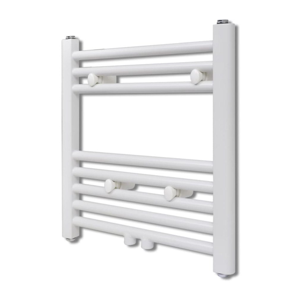 vidaXL Handdukstork centralvärme element rak 480 x 480 mm