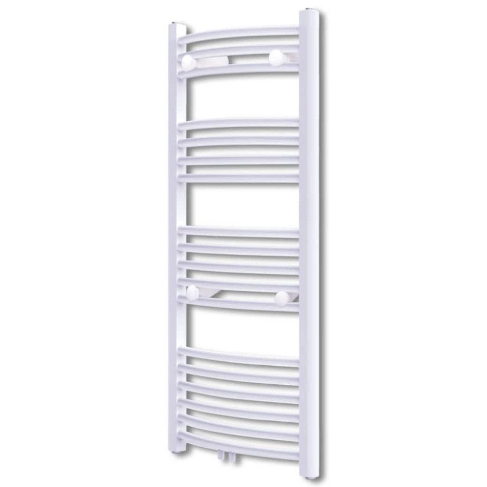 vidaXL Handdukstork centralvärme element båge 600 x 1160 mm