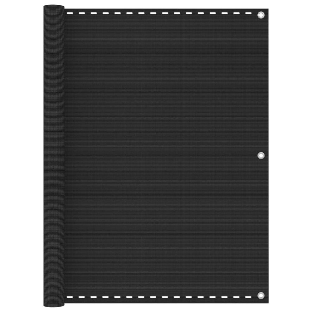 vidaXL Balkongskärm HDPE 120x500 cm antracit