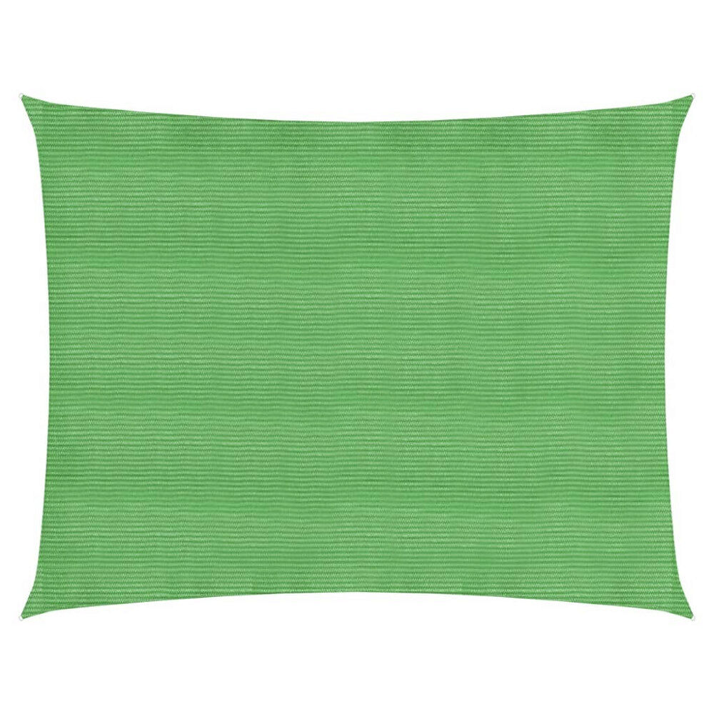 vidaXL Solsegel 160 g/m² ljusgrön 2x3 m HDPE