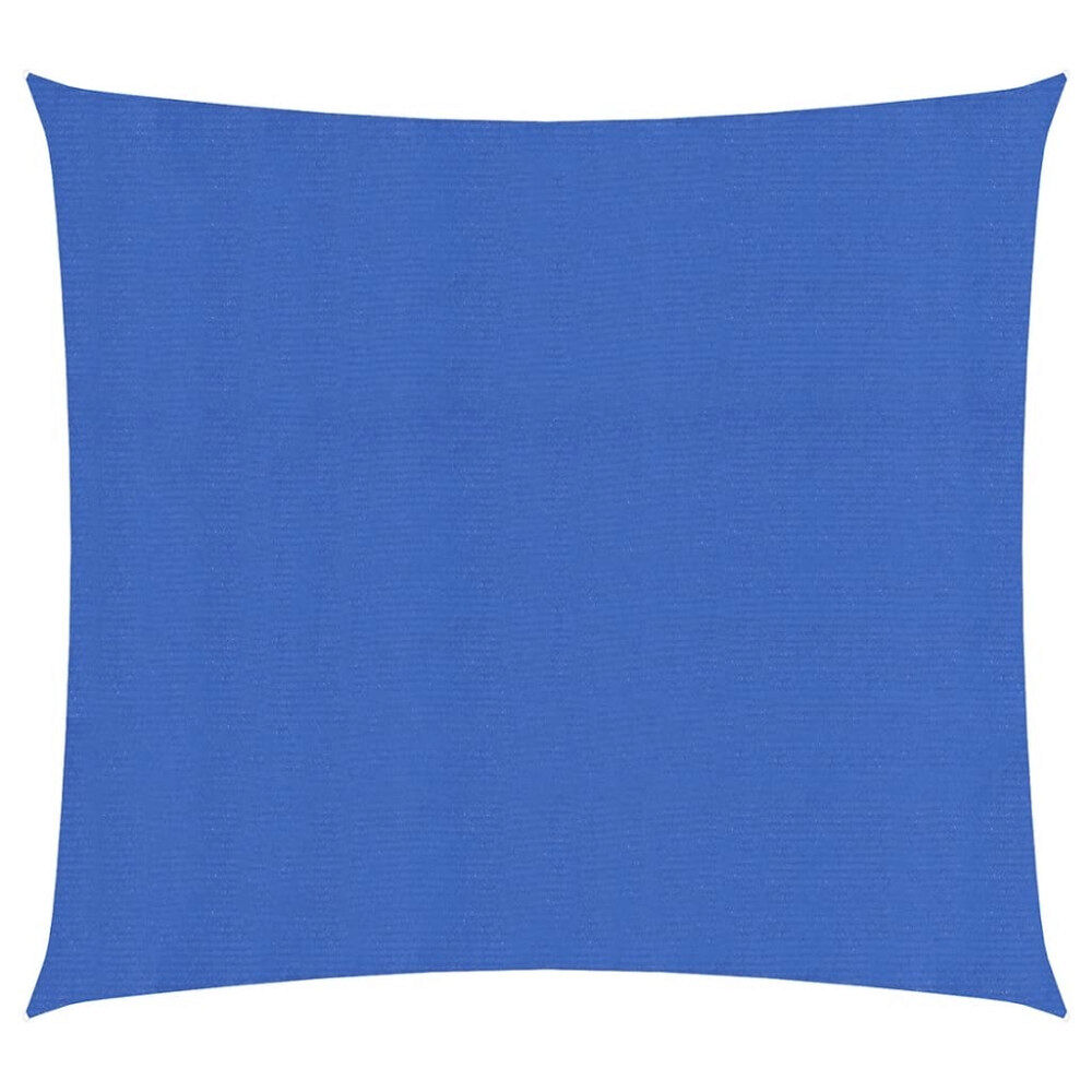 vidaXL Solsegel 160 g/m² blå 2,5x2,5 m HDPE