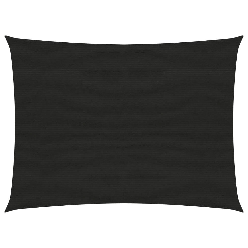 vidaXL Solsegel 160 g/m² blå 2x3 m HDPE