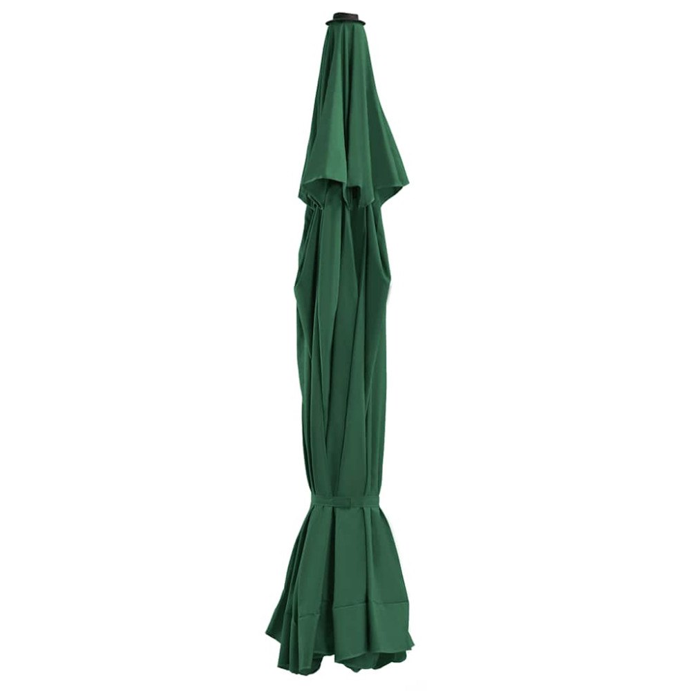 vidaXL Reservtyg för parasoll grön 515 cm