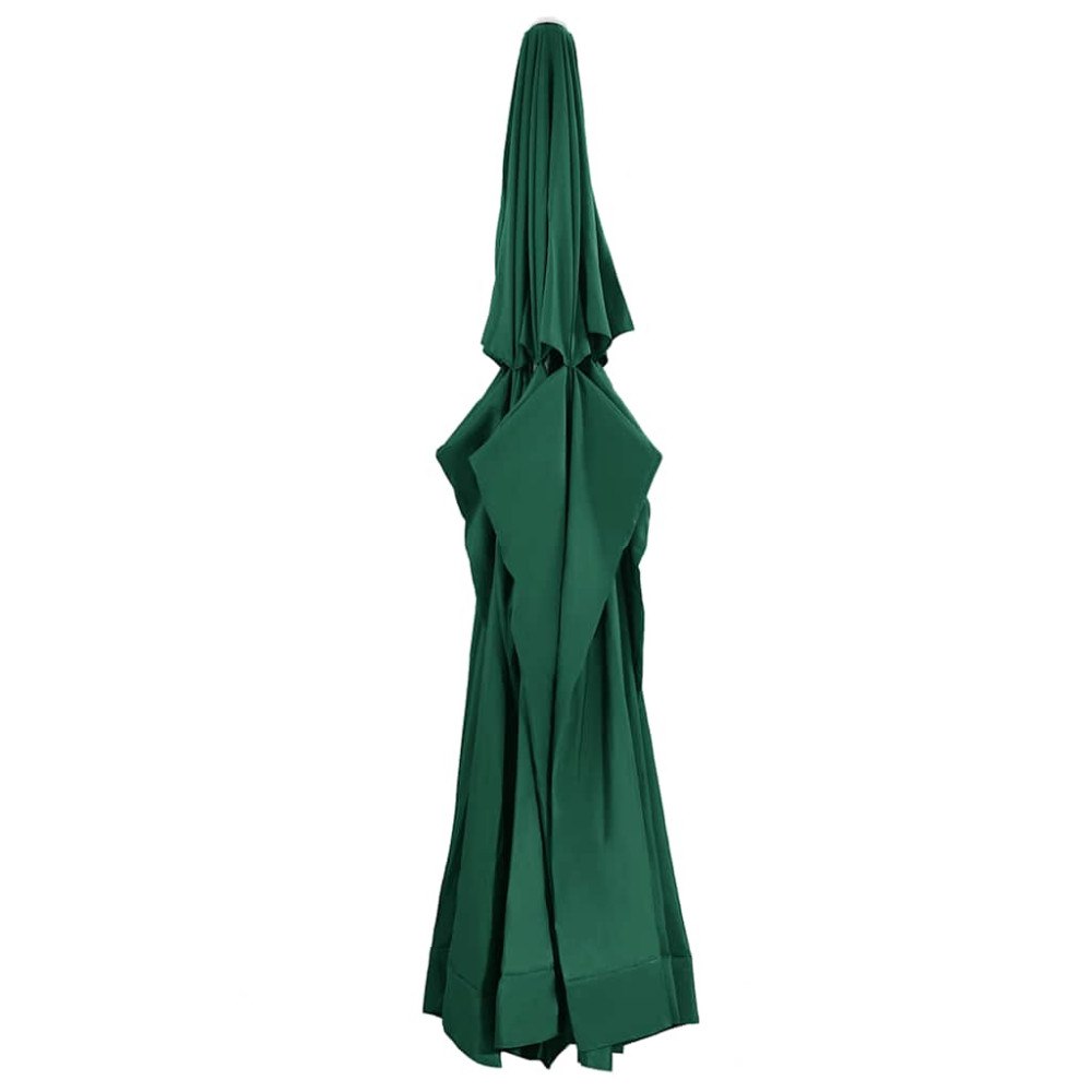 vidaXL Reservtyg för parasoll grön 610 cm