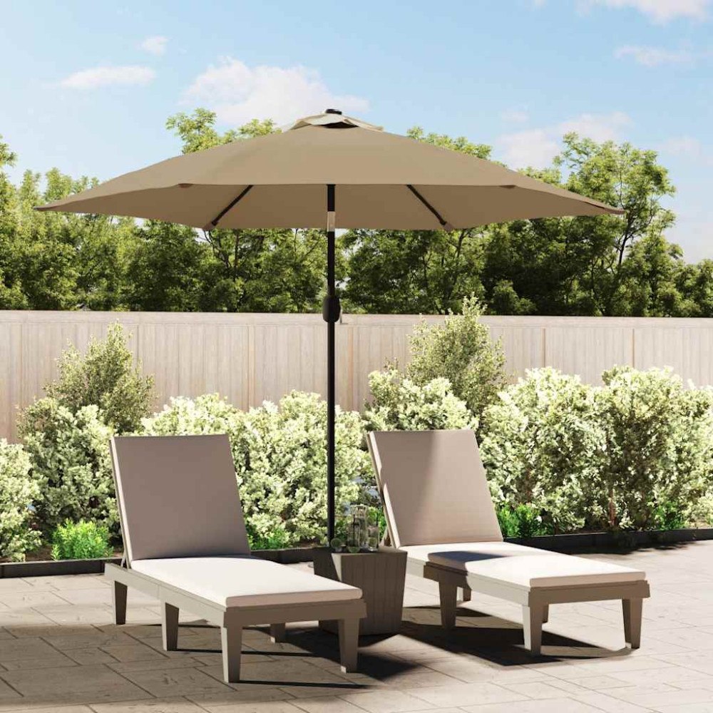 vidaXL Reservtyg för parasoll taupe 300 cm