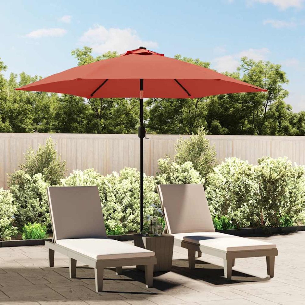 vidaXL Reservtyg för parasoll terrakotta 300 cm