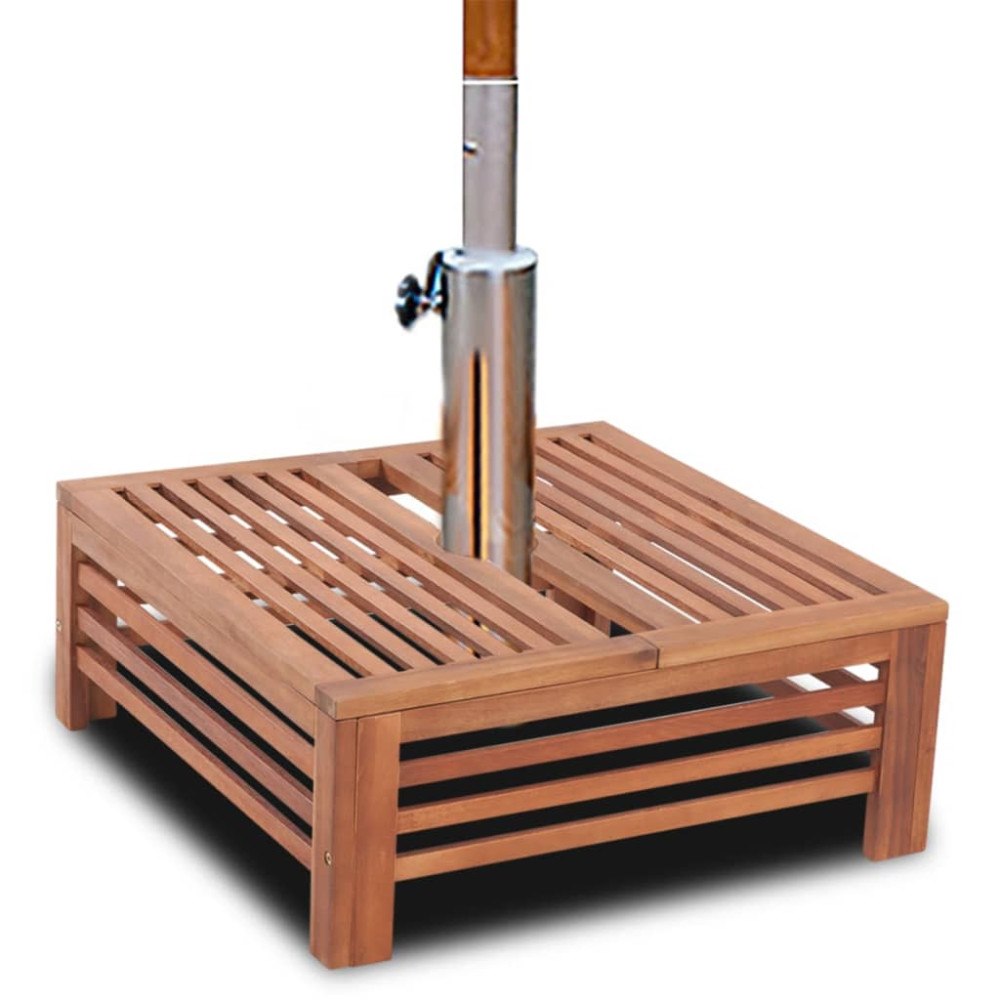 vidaXL Träskydd för parasollfot