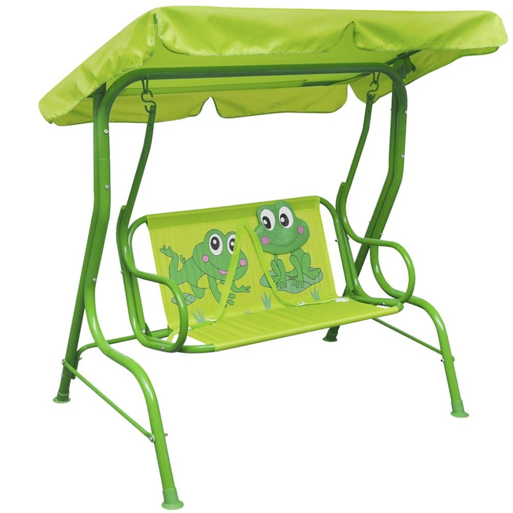 vidaXL Barnhammock grön