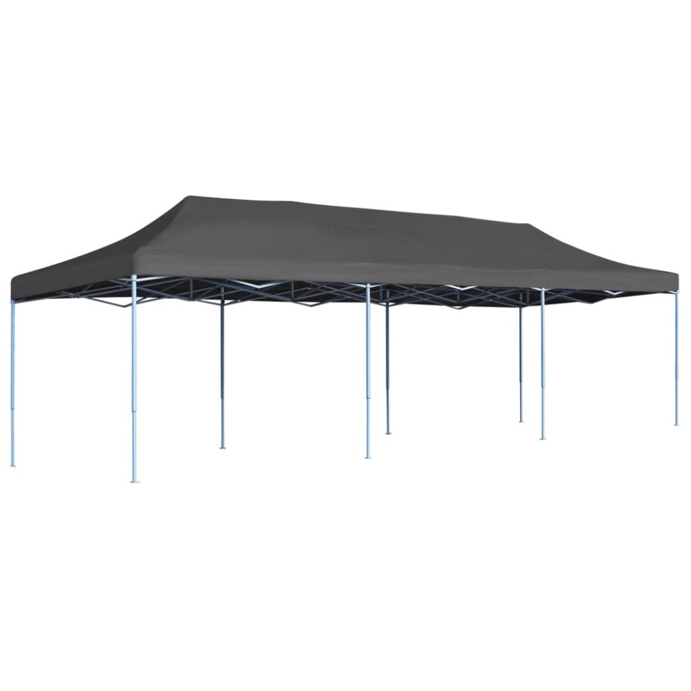 vidaXL Pop-Up hopfällbart partytält 3x9 m antracit