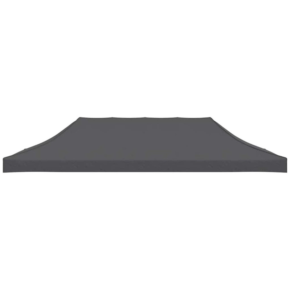 vidaXL Tak till partytält 3x6 m antracit