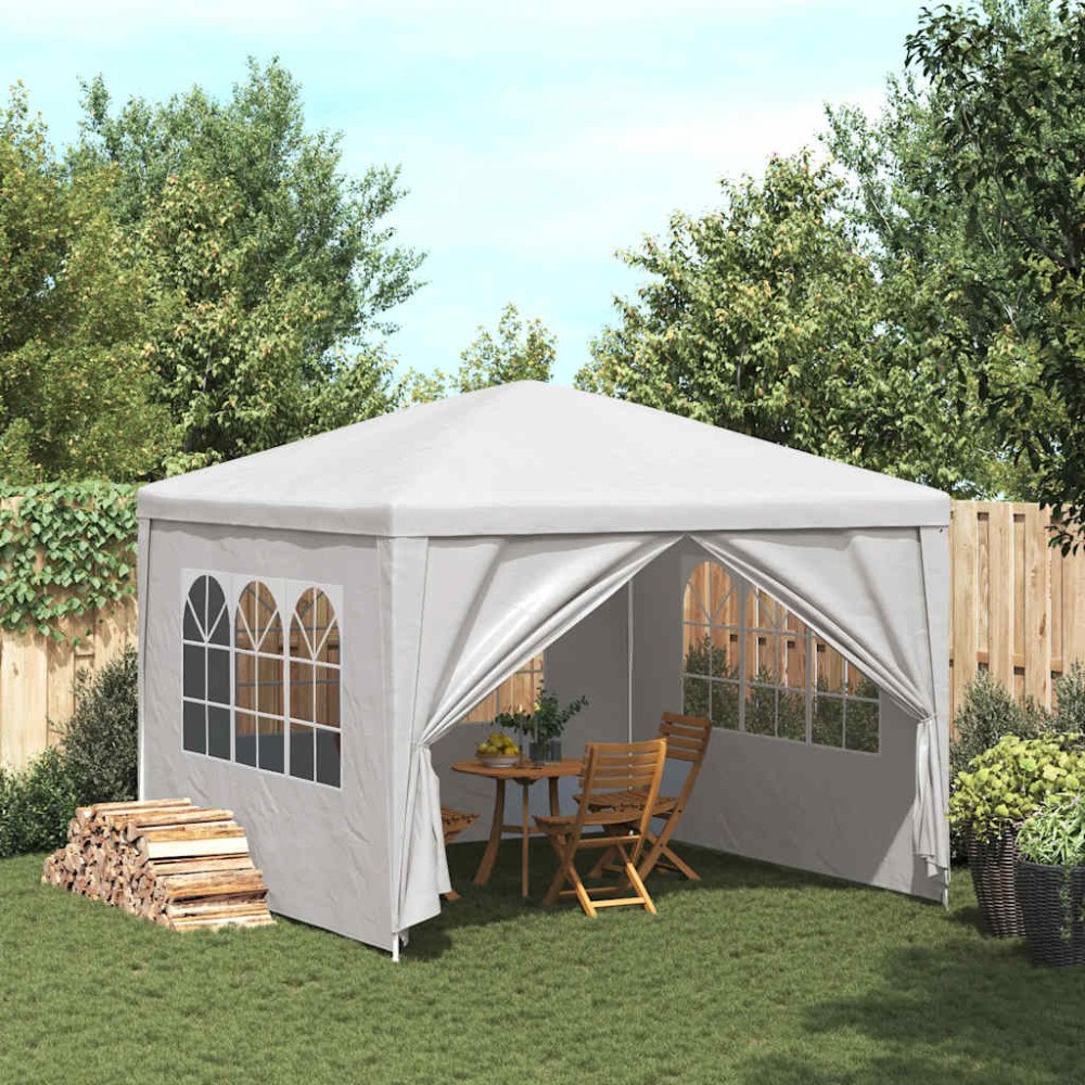 vidaXL Partytält 3x3 m vit