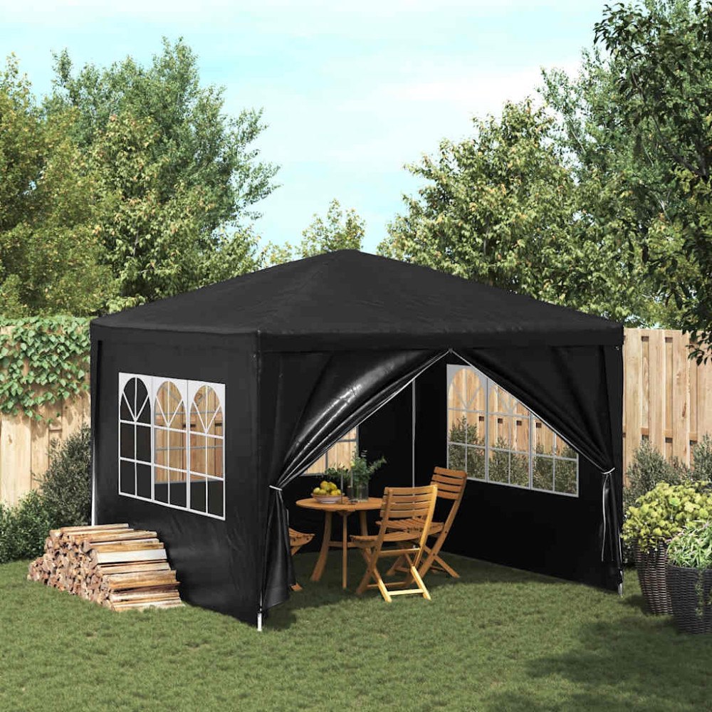 vidaXL Partytält 3x3 m antracit