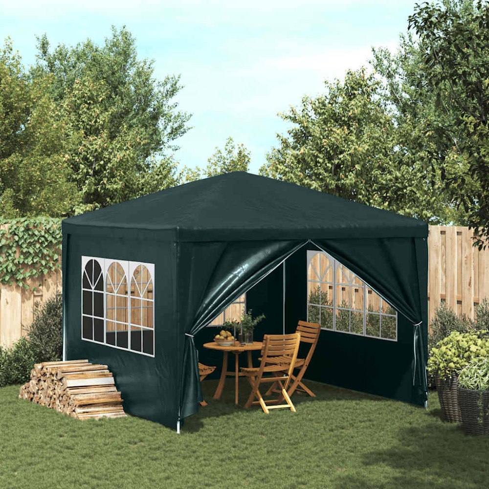 vidaXL Partytält 3x3 m grön
