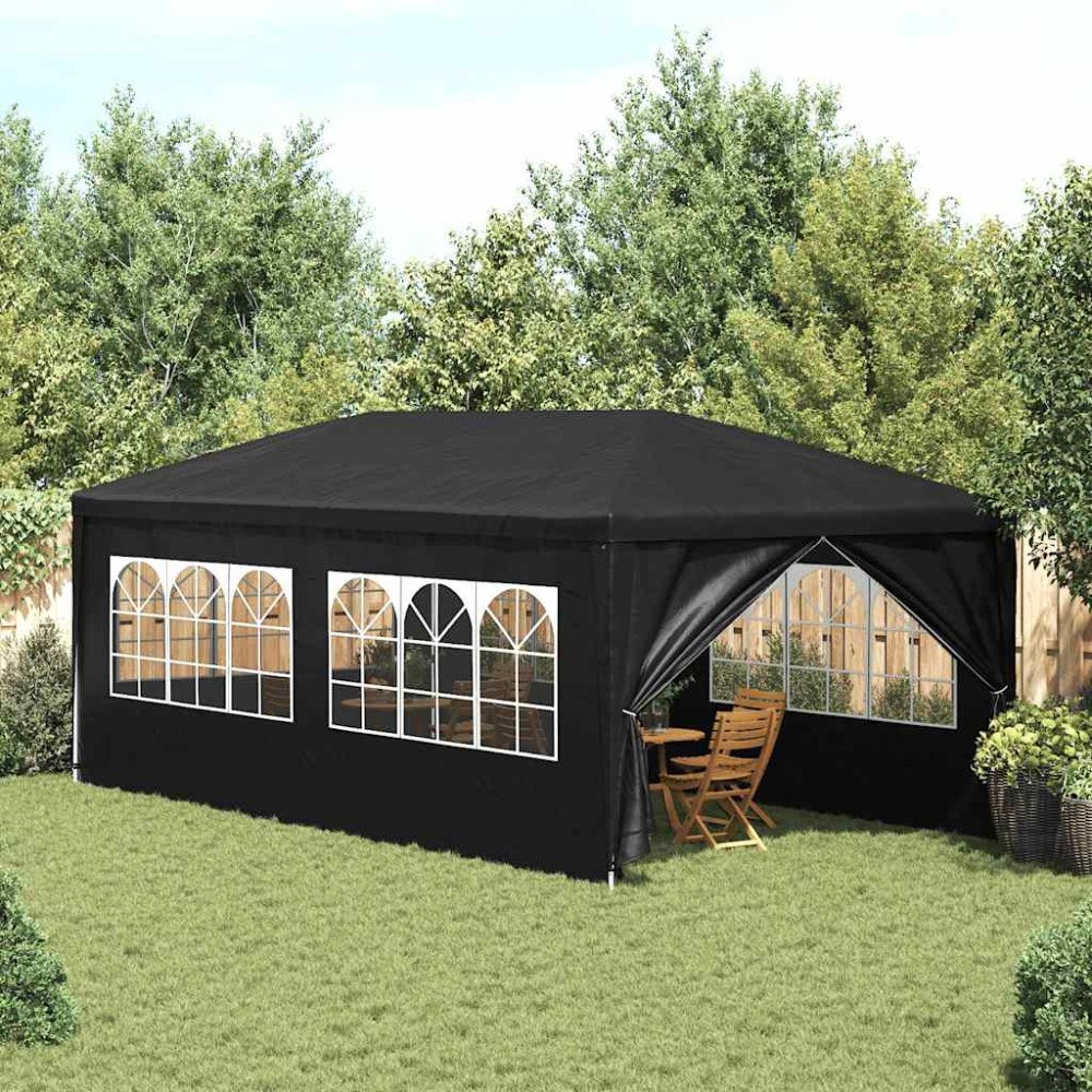 vidaXL Partytält 3x6 m antracit
