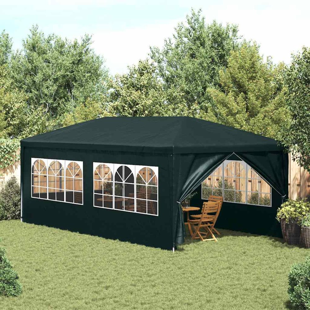 vidaXL Partytält 3x6 m grön