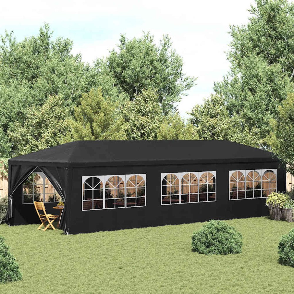 vidaXL Partytält 3x9 m antracit