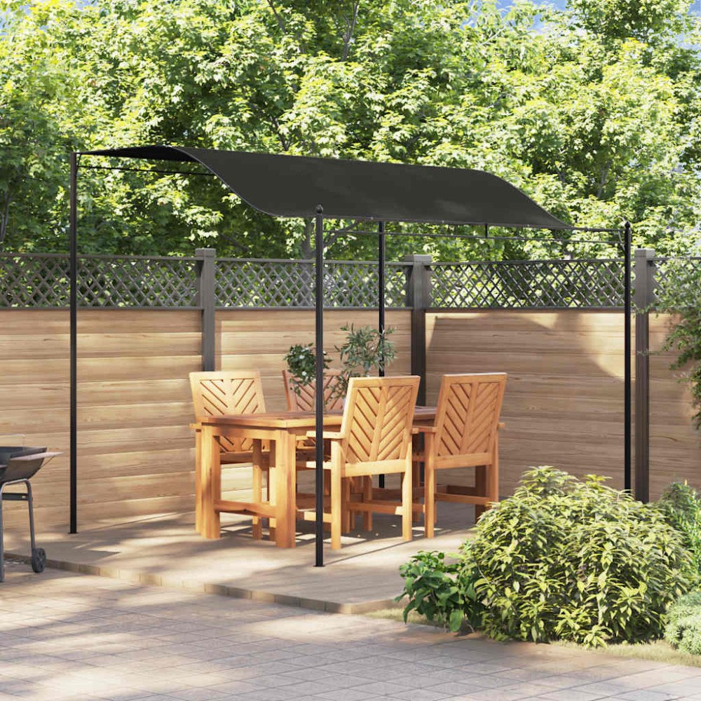 vidaXL Paviljong 3x2,4 m antracit