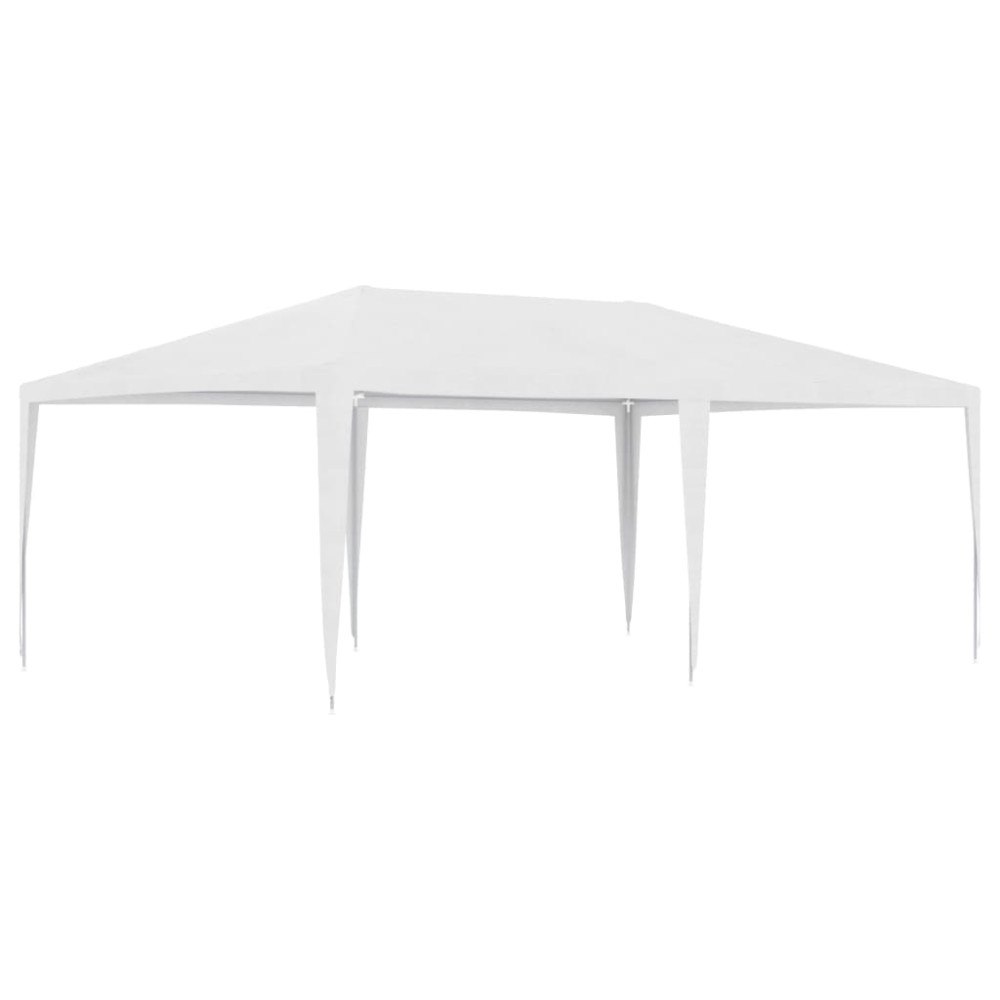 vidaXL Partytält 4x6 m vit