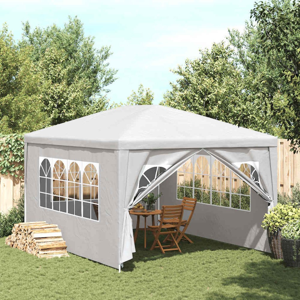 vidaXL Partytält 3x4 m vit
