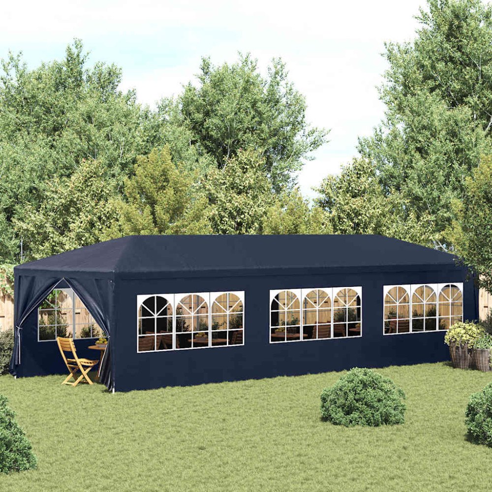 vidaXL Partytält 3x9 m blå