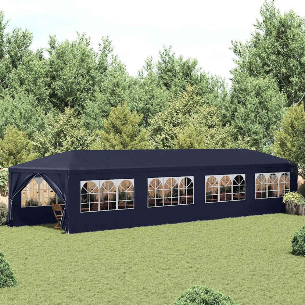 vidaXL Paviljong 3x12 m blå