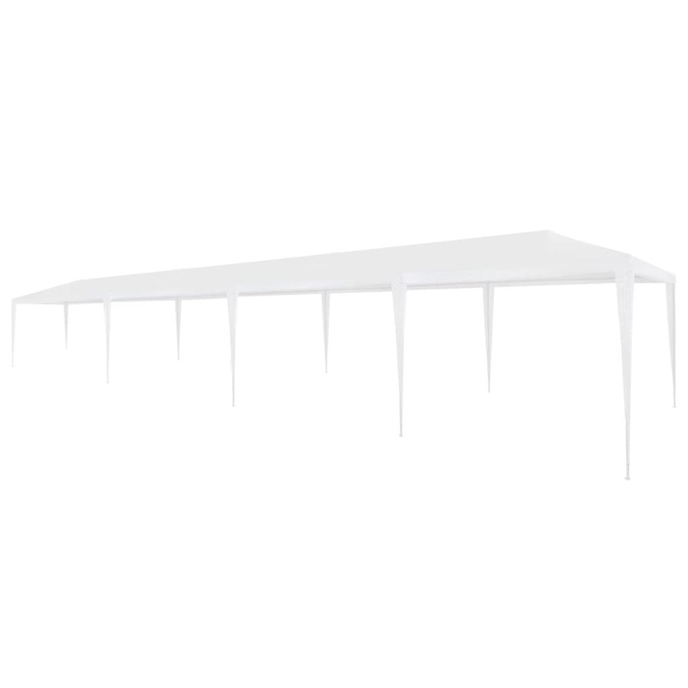 vidaXL Partytält PE 3x12 m vit