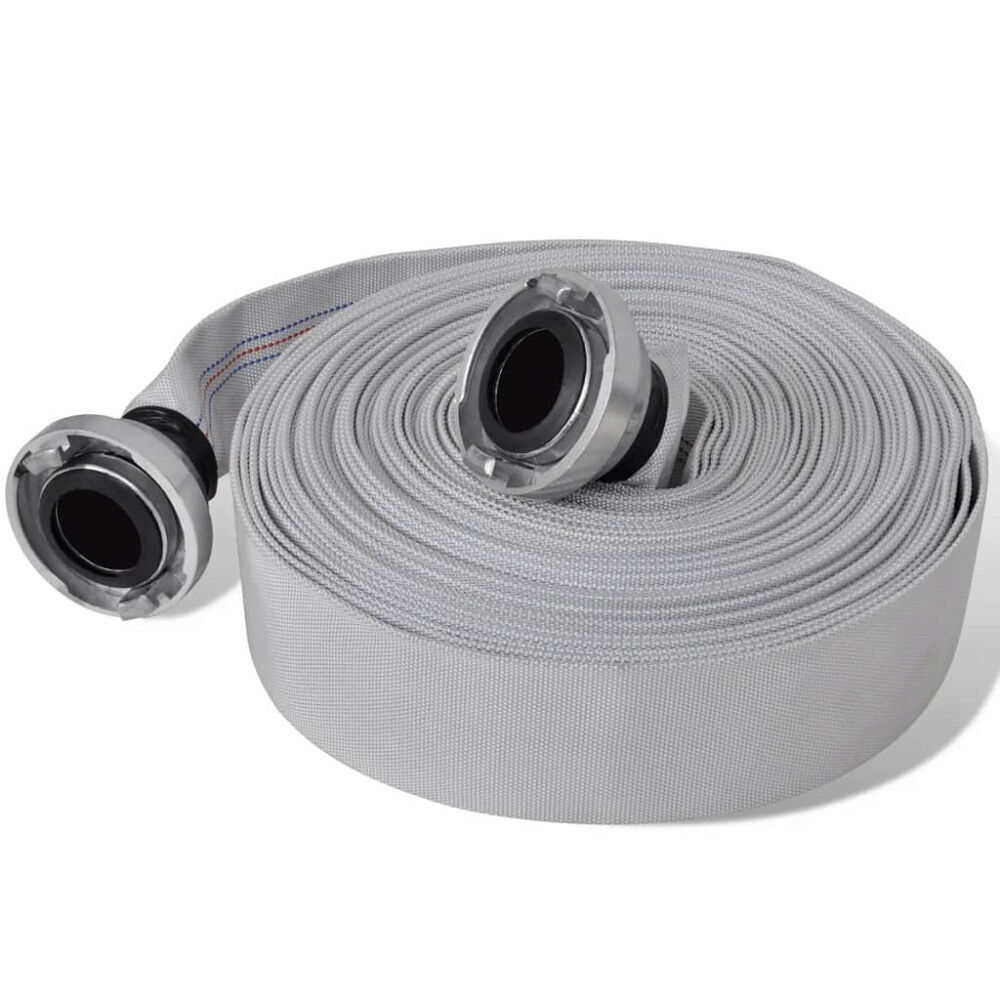 vidaXL Brandslang 20 m med C-Storz-kopplingar 2 tum