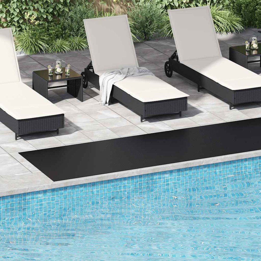 vidaXL Halkfri gummimatta med durkmönster 5 x 1 m