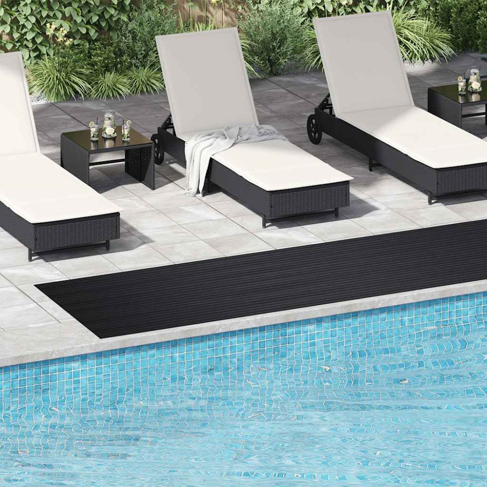 vidaXL Halkfri gummimatta breda ribbor 5 x 1 m