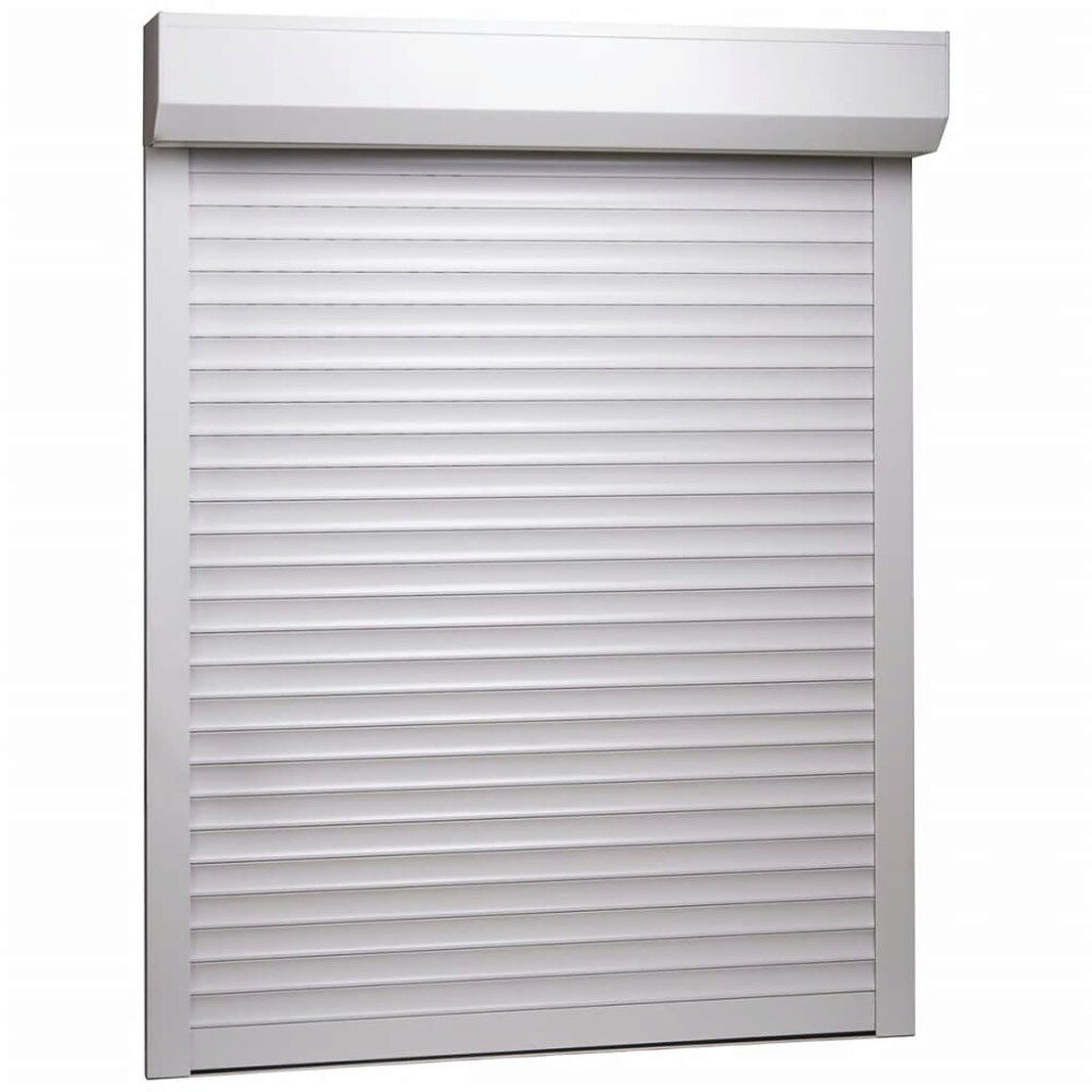 vidaXL Rulljalusi aluminium 70x100 cm vit