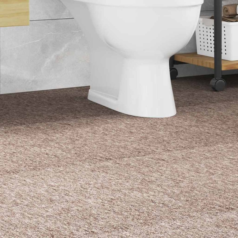 vidaXL Textilplattor 20 st 5 m² 50x50 cm beige