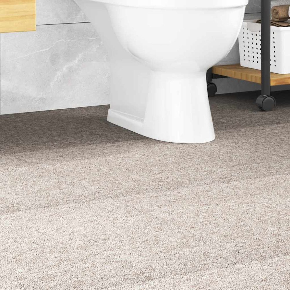 vidaXL Textilplattor 20 st 5 m² 50x50 cm ljusbeige