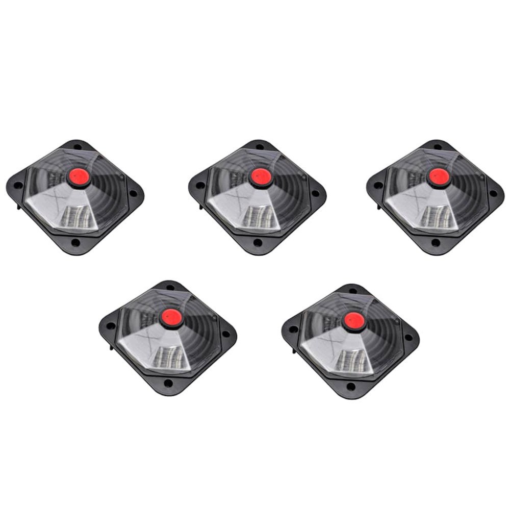 vidaXL Poolvärmare solfångare 735 W 5-pack