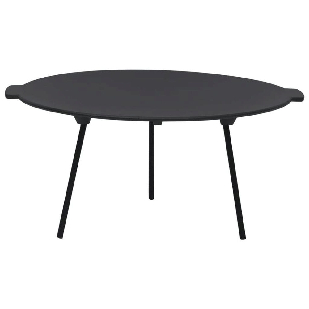 vidaXL Grillplatta Ø44 cm gjutjärn