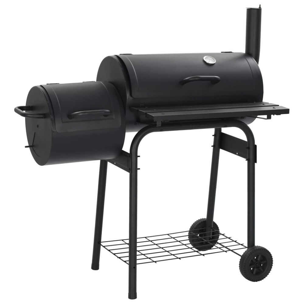 vidaXL Klassisk rökgrill BBQ Offset