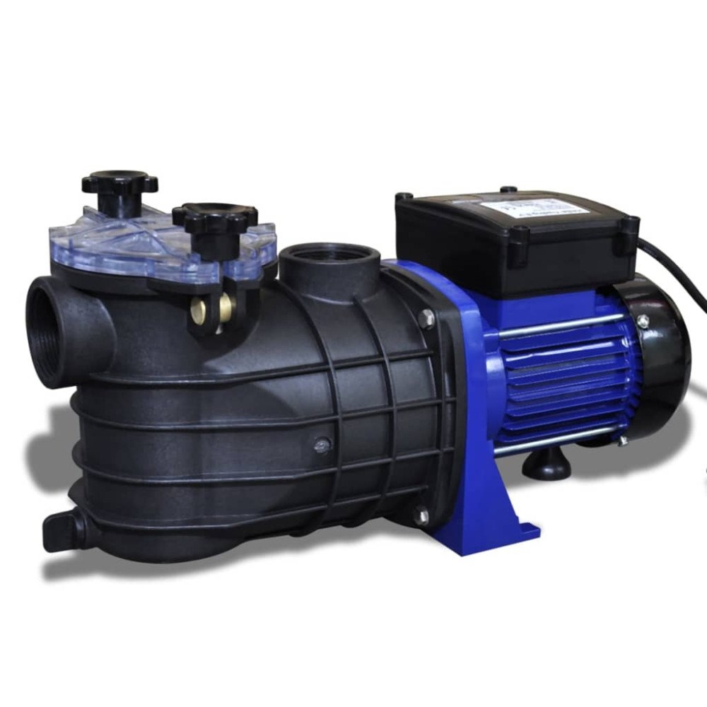 vidaXL Poolpump elektrisk 500W blå