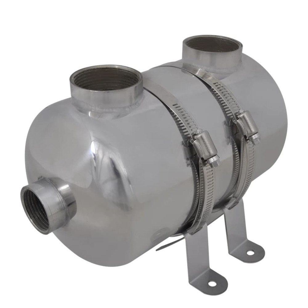 vidaXL Poolvärmeväxlare 292 x 134 mm 28 kW
