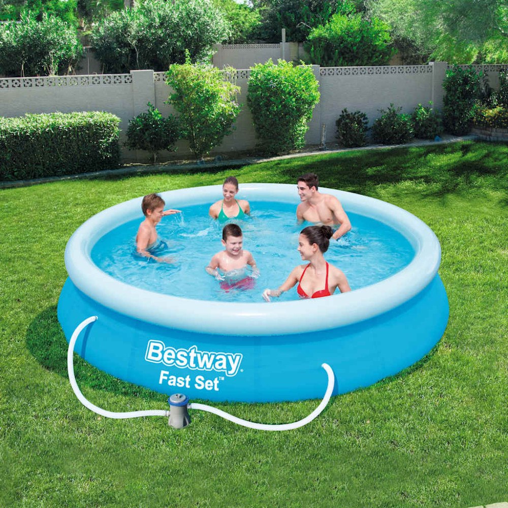 Bestway Bestway Trädgårdspool Fast Set 366x76 cm 57274