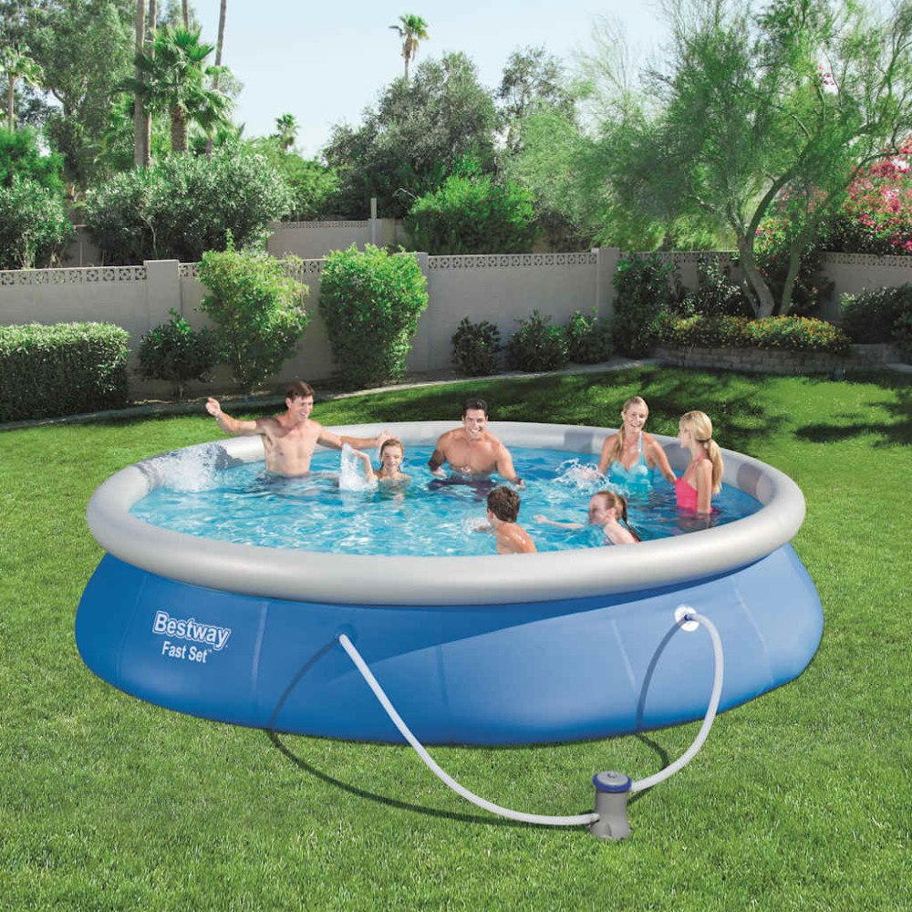 Bestway Bestway Trädgårdspool Fast Set 457x84 cm 57313