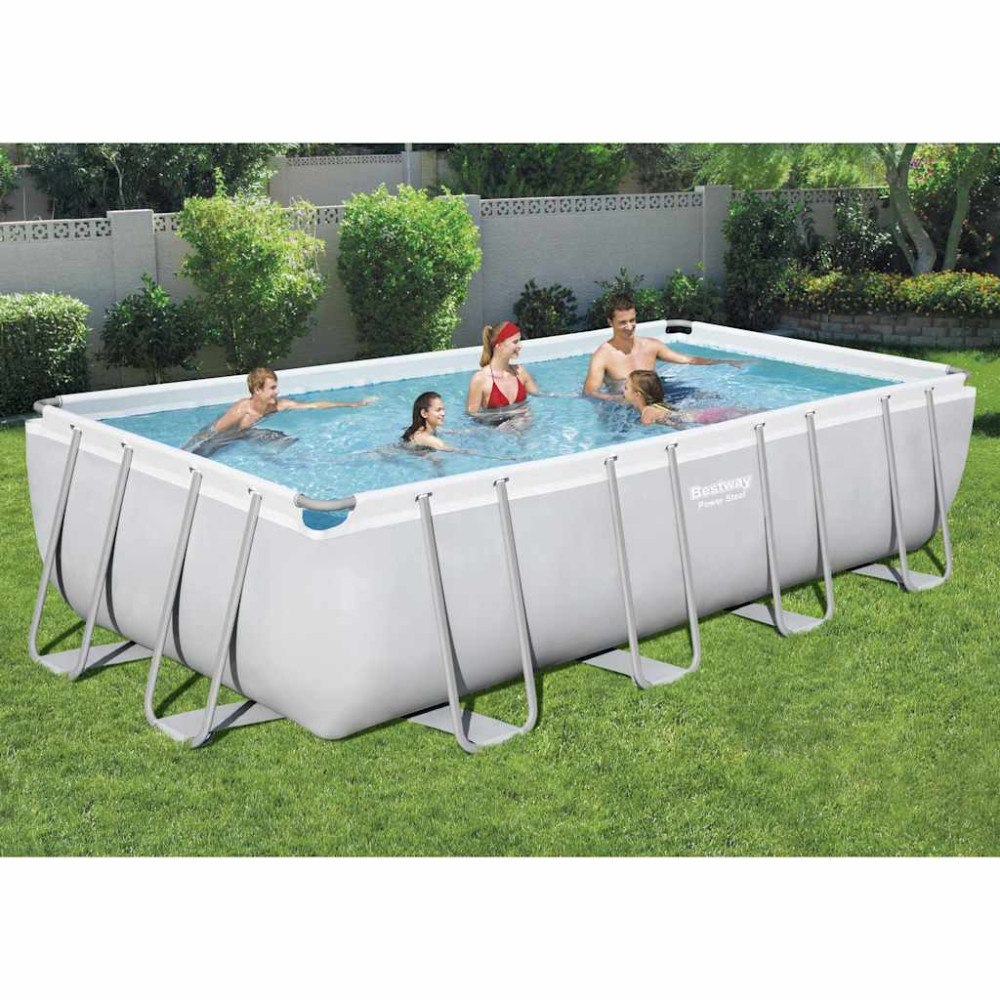 Bestway Bestway Pool Power Steel rektangulär 549x274x122 cm