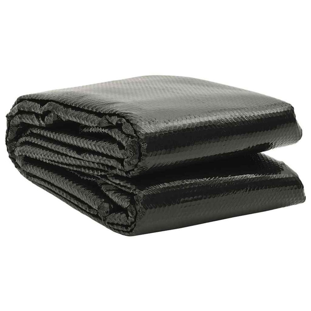 vidaXL Poolskydd svart 549x274 cm PE