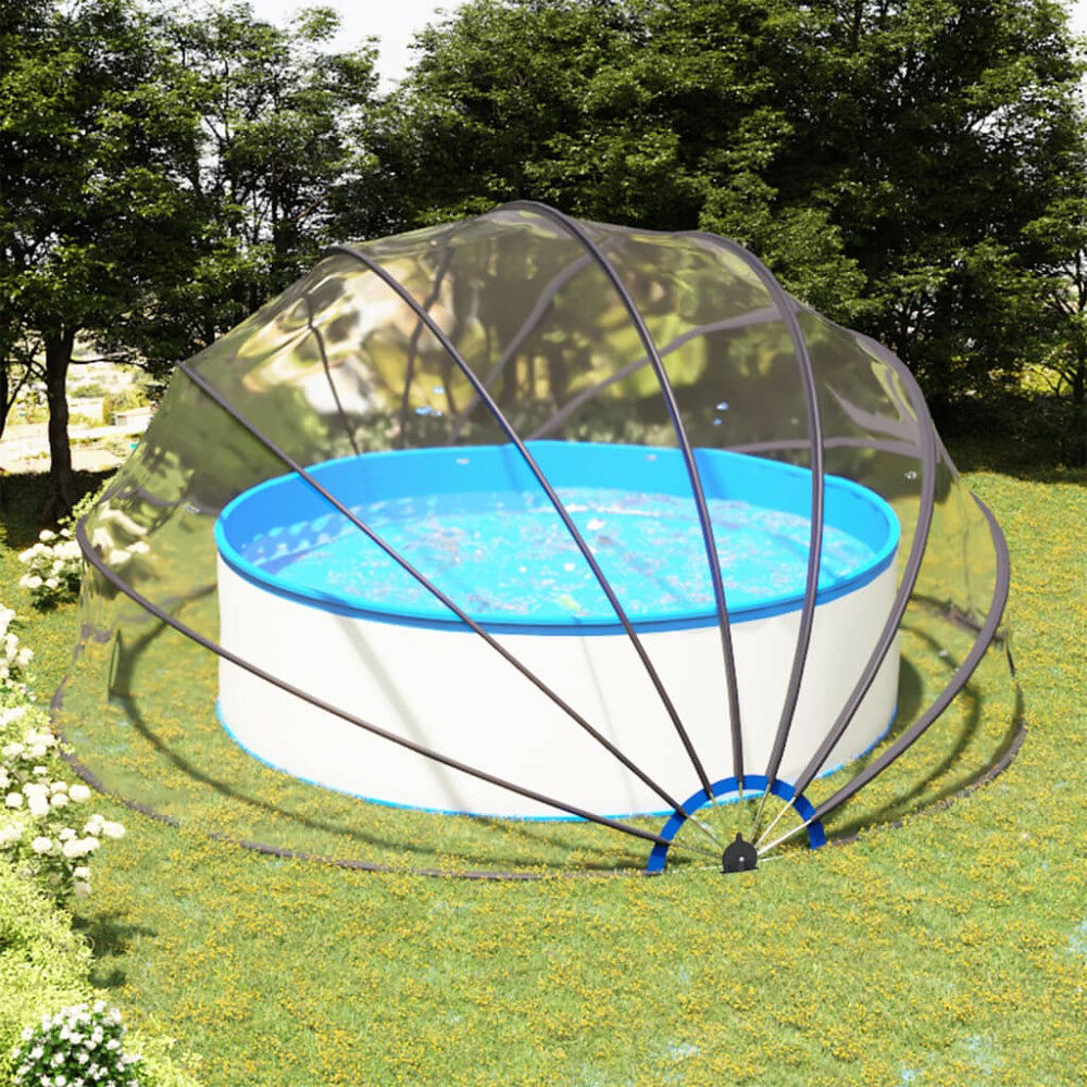 vidaXL Poolkupol 500x250 cm