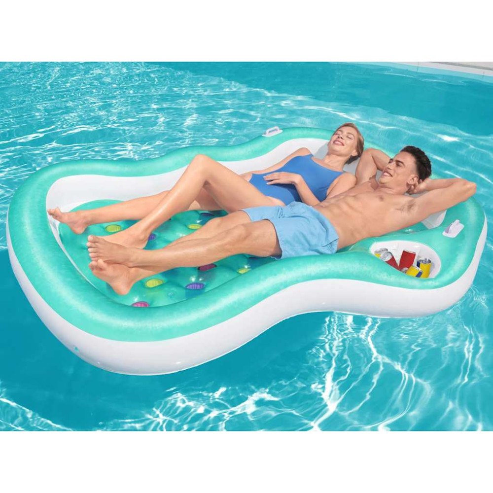Bestway Bestway Badmadrass Double Designer Lounge 224x174 cm