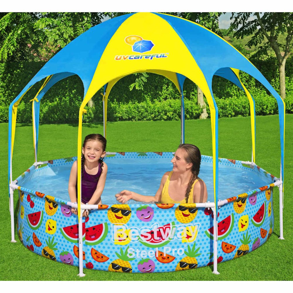Bestway Bestway Ovanmarkspool för barn Steel Pro UV Careful 244x51 cm