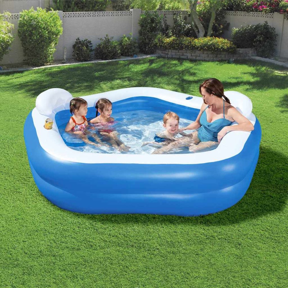 Bestway Bestway Pool Family Fun Lounge Pool 213x206x69 cm